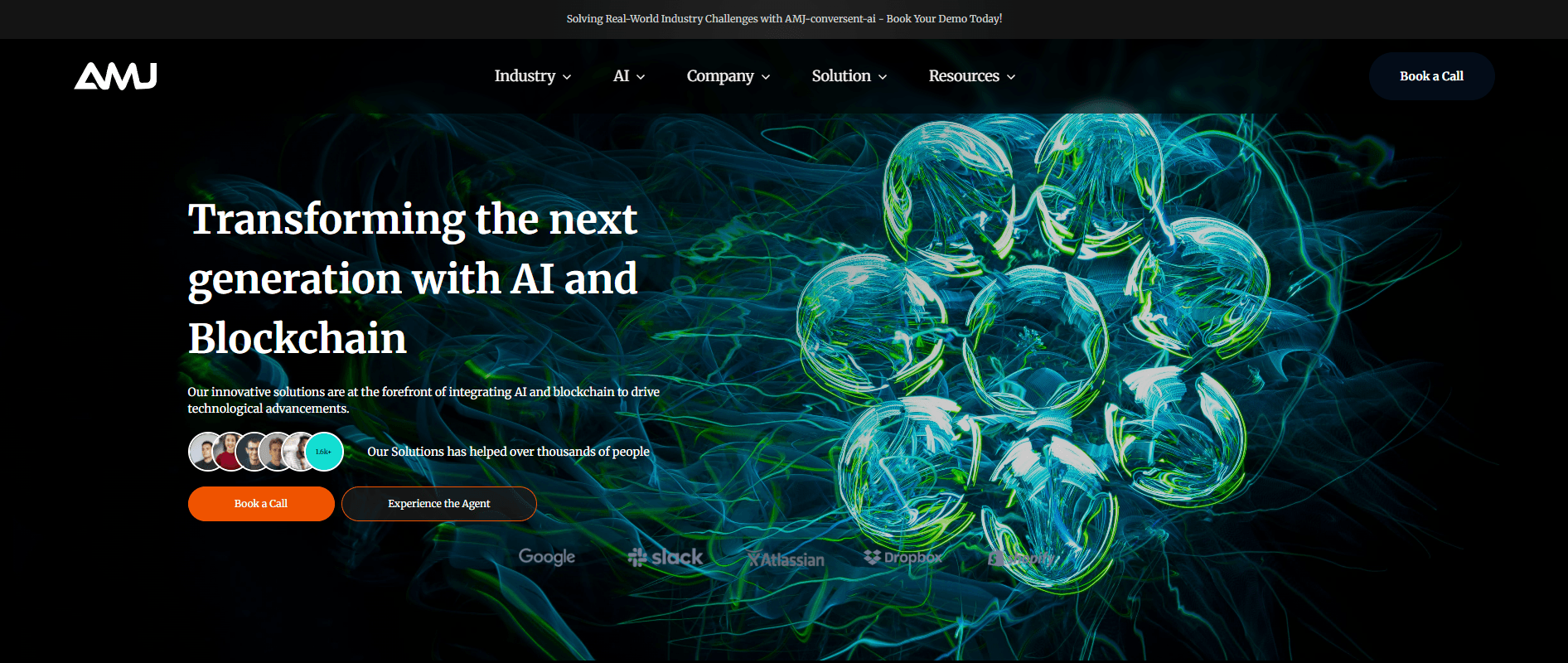 AMJ Mechanical, SaaS / Automation website built by Snigdha Chandra Paik