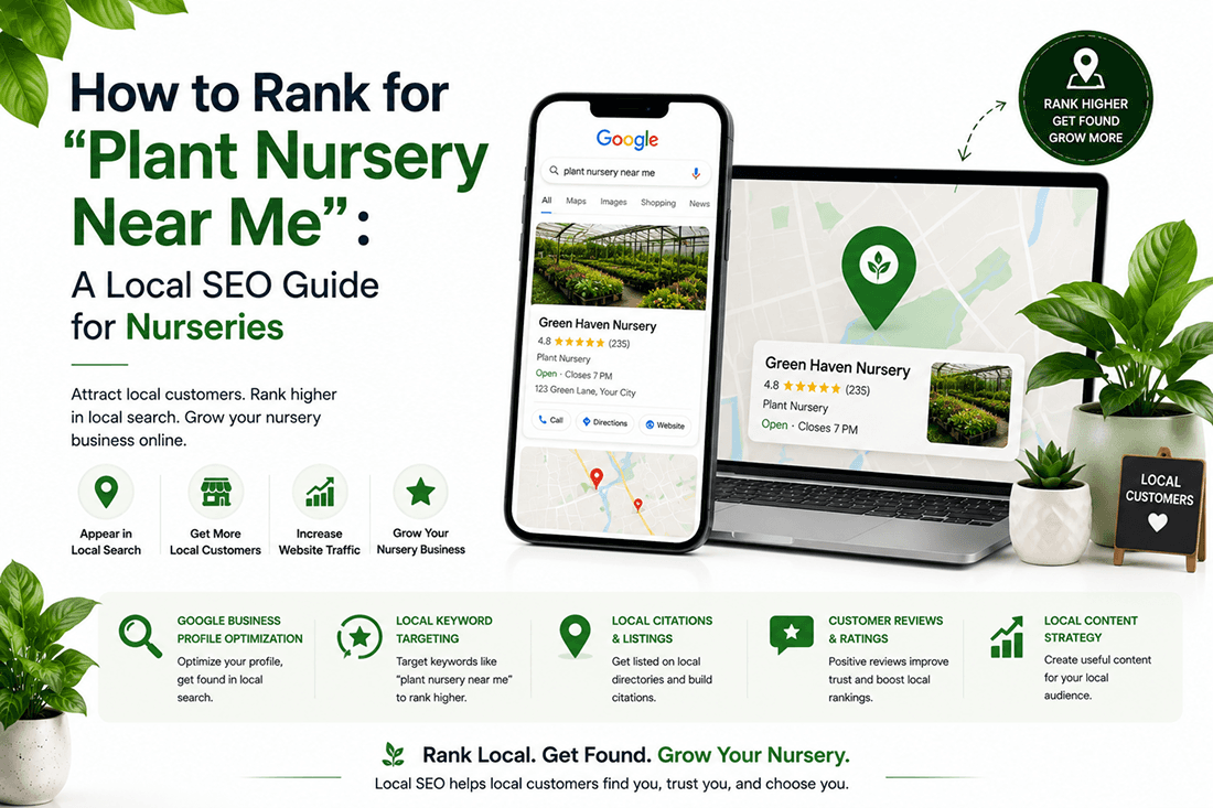 How to Rank for "Plant Nursery Near Me": A Local SEO Guide for Nurseries
